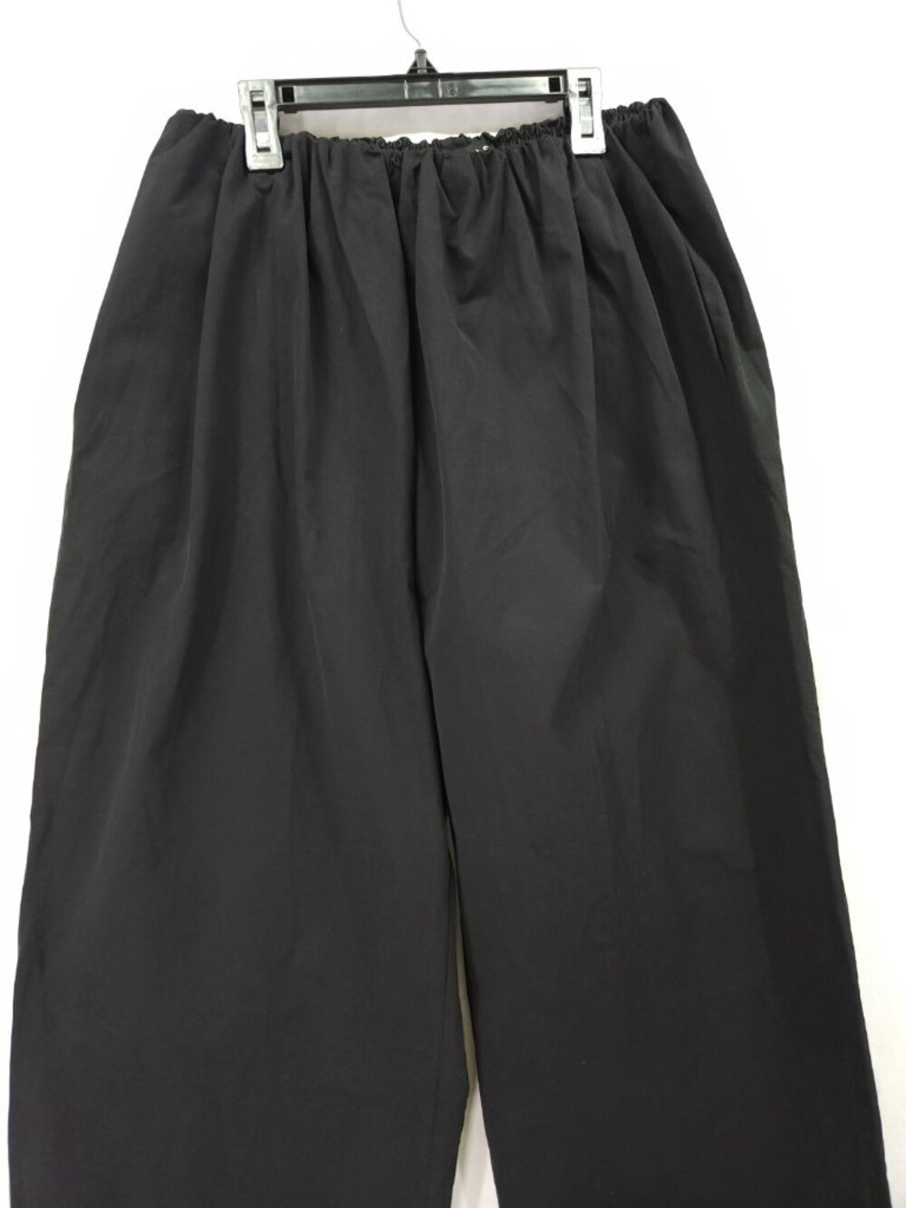 Lioness Black Wide Leg Trousers Size Small Minimalist Lagenlook Pull On Pockets - Picture 8 of 15
